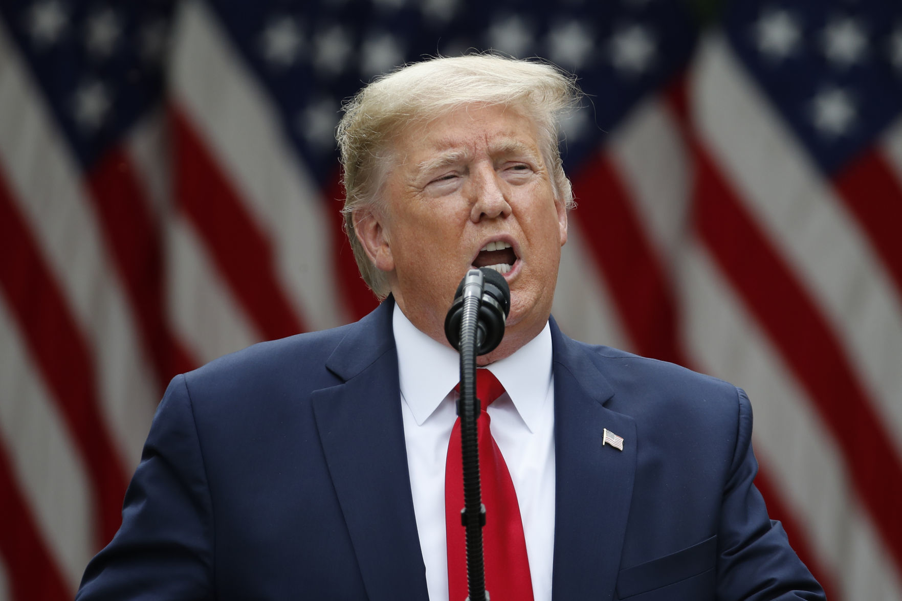 Virus Outbreak Trump